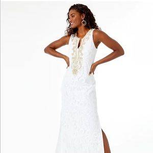 Lilly Pulitzer Resort White Carlotta Maxi Dress Size 0